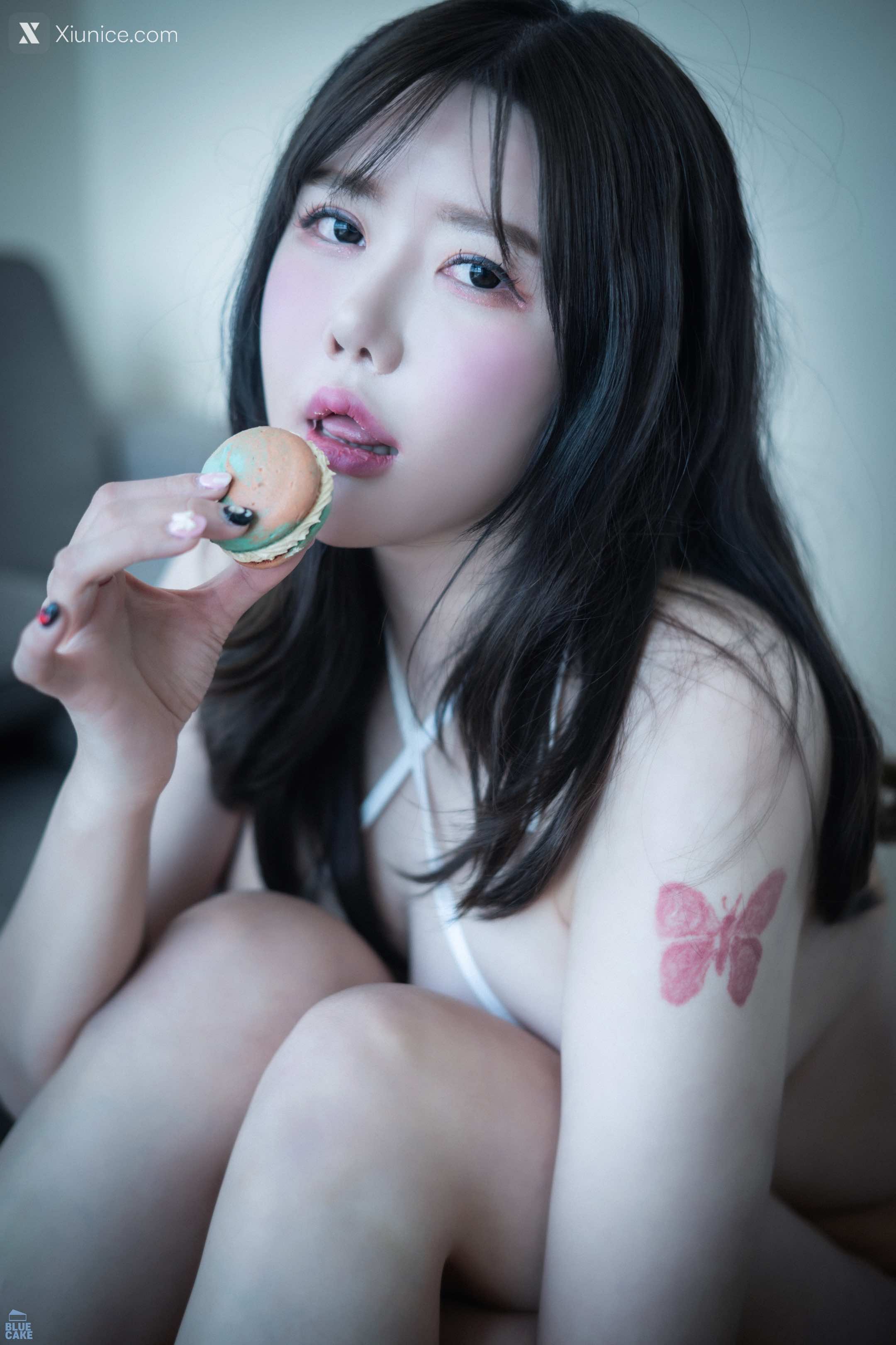 BLUECAKE SUA (지수아) Vol.05 Nude Bikini White (RED+) 49