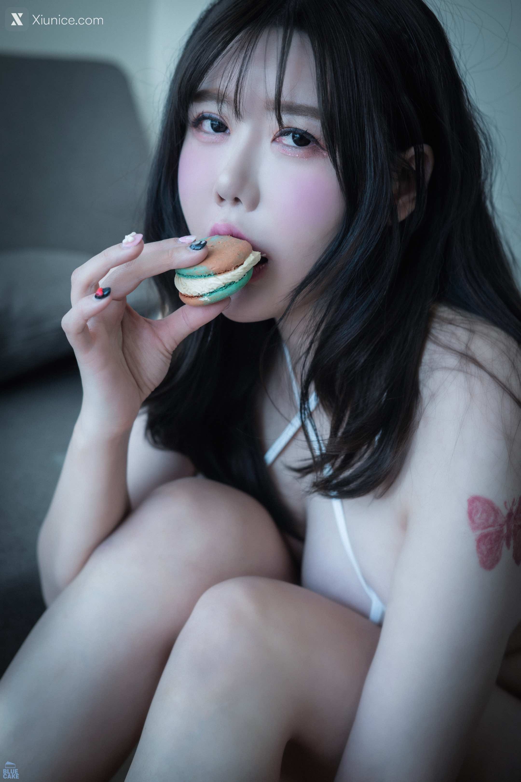 BLUECAKE SUA (지수아) Vol.05 Nude Bikini White (RED+) 51