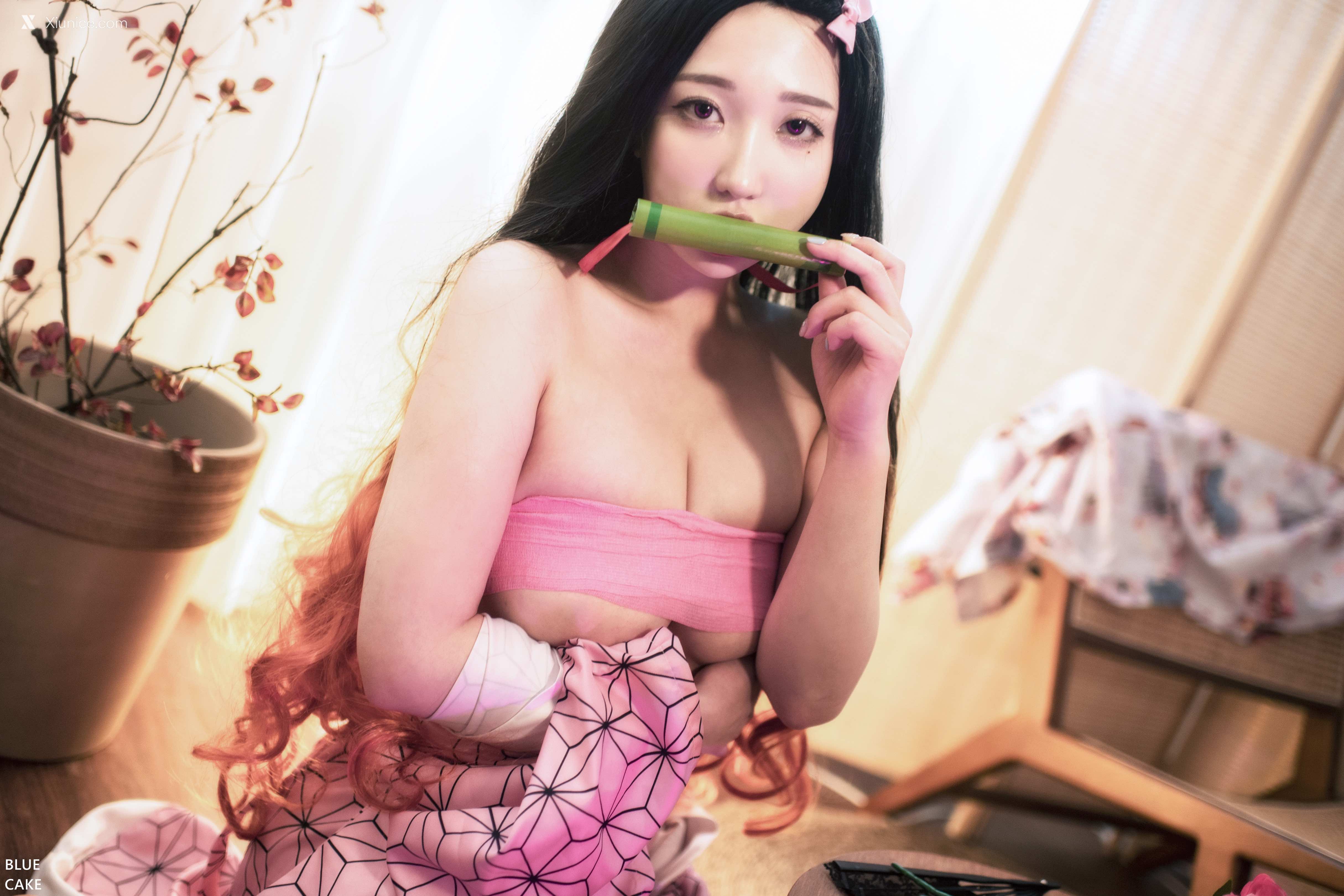 BLUECAKE Son Ye Eun (손예은) Pink Oni 33