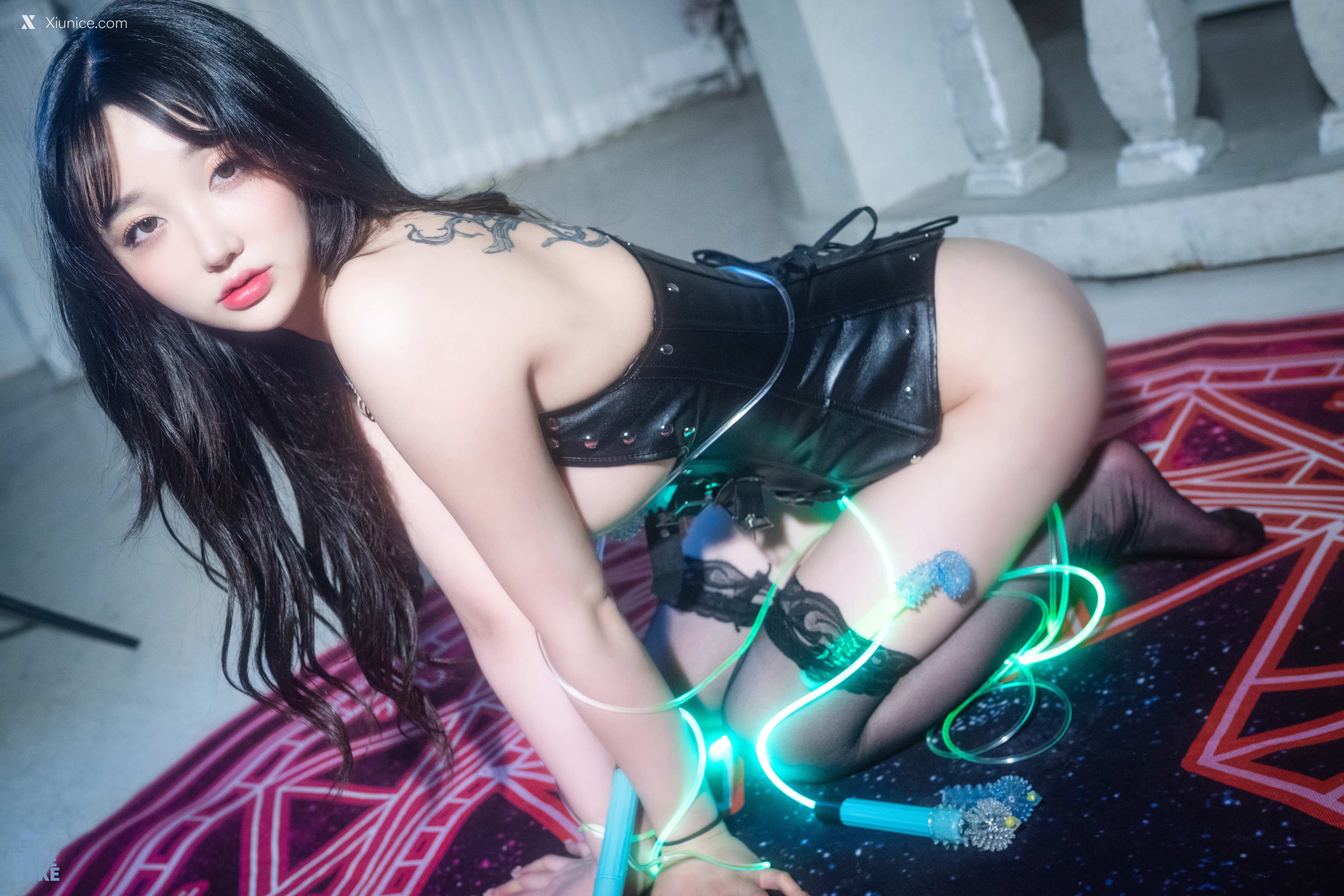 BLUECAKE Son Ye Eun (손예은) Tentacle Bukkake 54