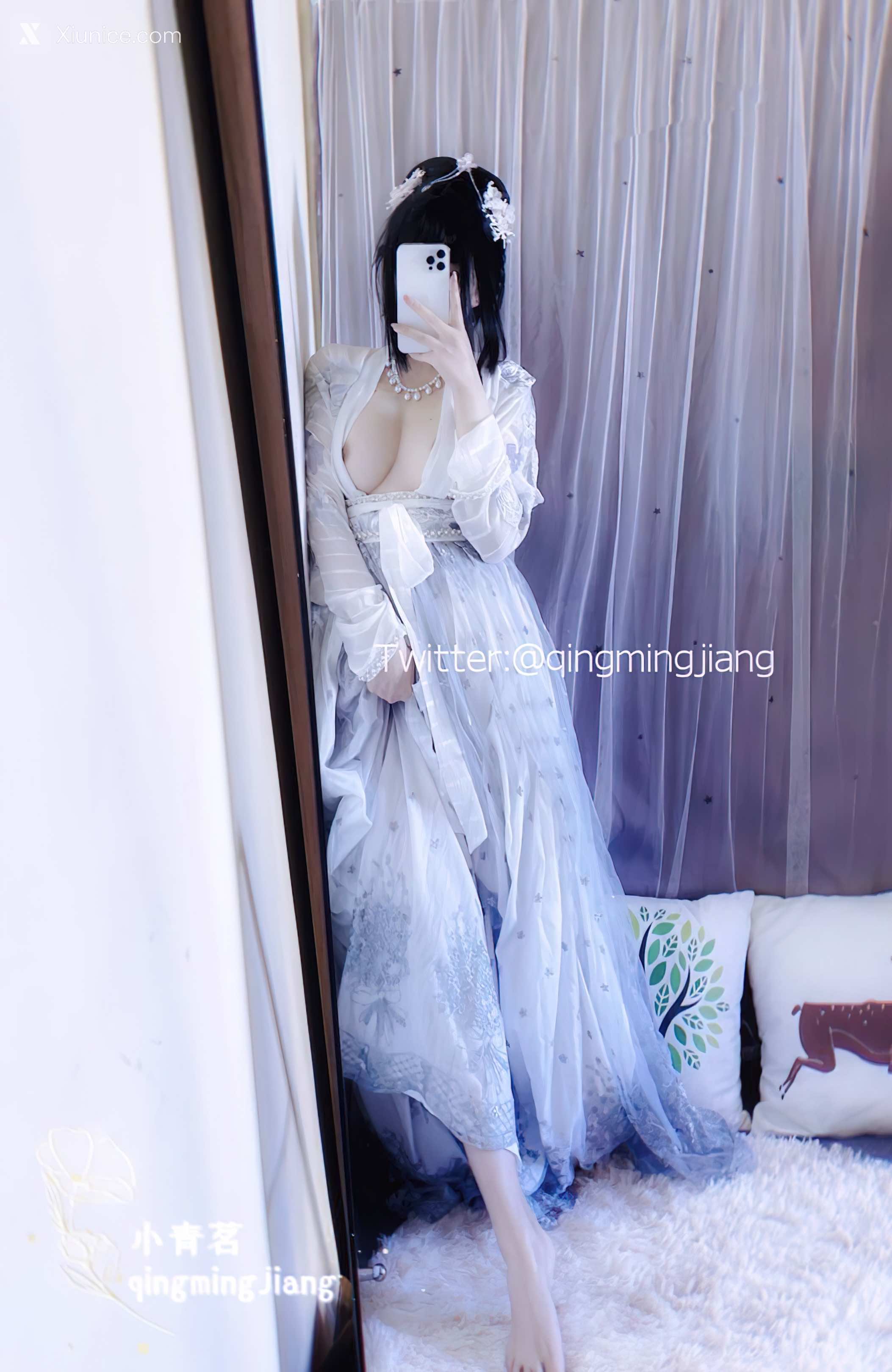 小青茗 唯美唐装古风下的美妙胴体21