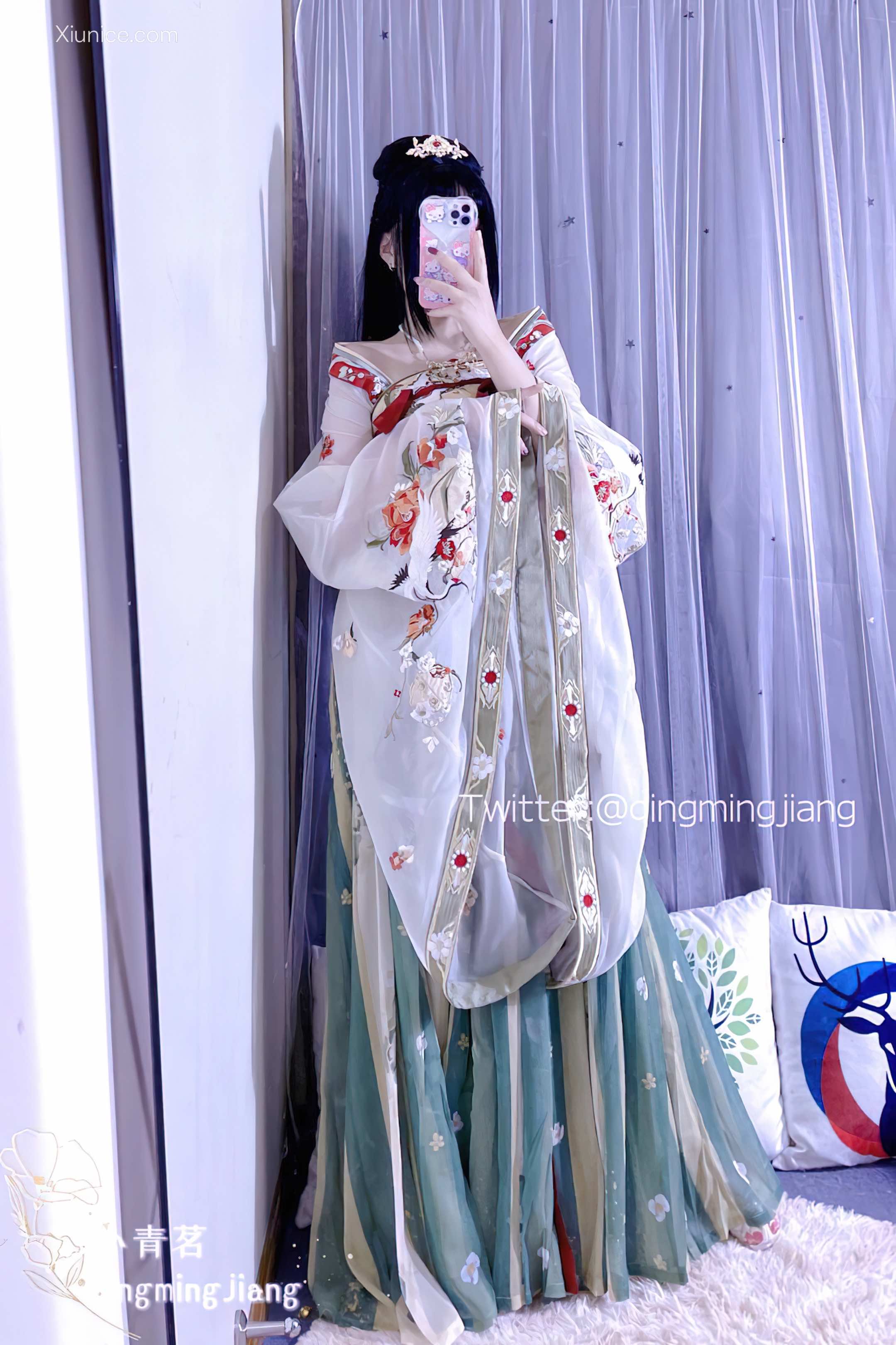 小青茗 唯美唐装古风下的美妙胴体38